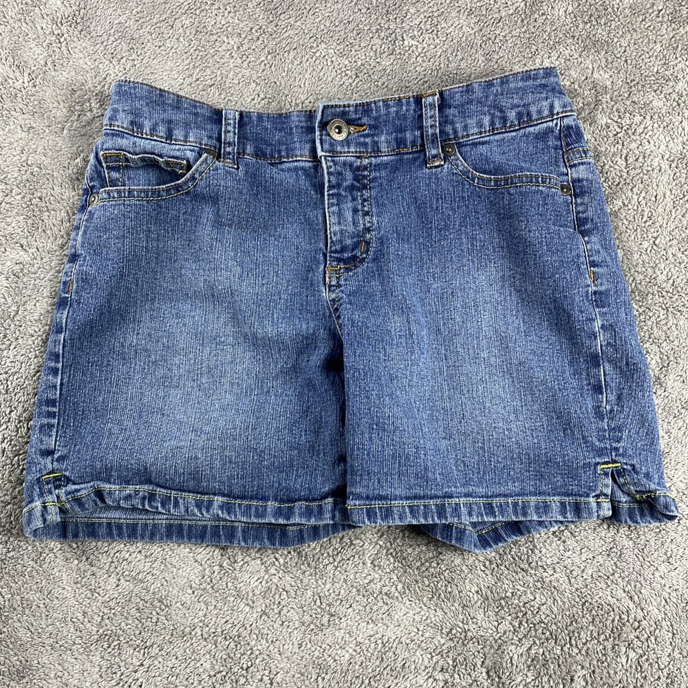 St.‎ Johns Bay Misses Shorts Jean Shorts Size 4P Blue